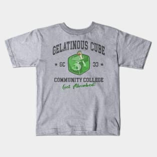 Gelatinous Cube Community College Kids T-Shirt